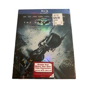 Vintage 2008 Release The Dark Knight Blu-ray Christian Bale NEW Sealed 853911765